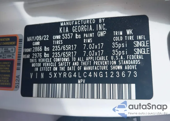 5XYRG4LC4NG123673: 44123935