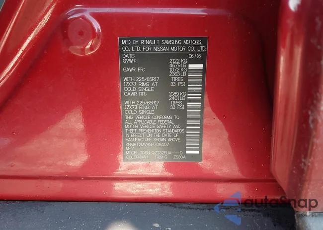 KNMAT2MV9GP708407: 44123489