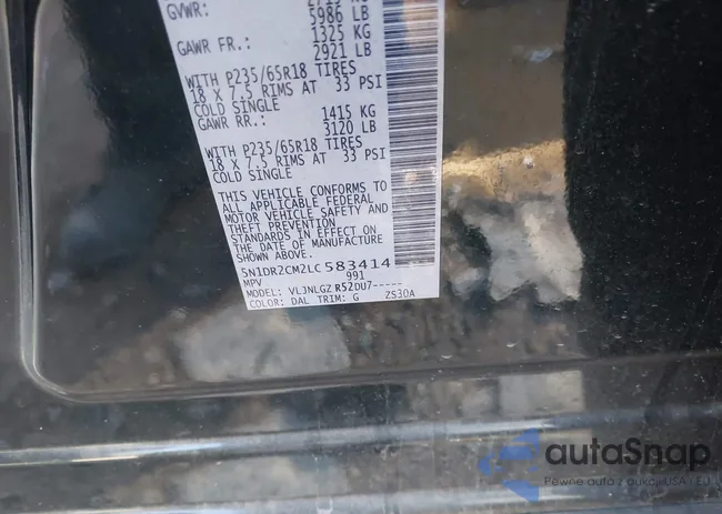 5N1DR2CM2LC583414: 44124589