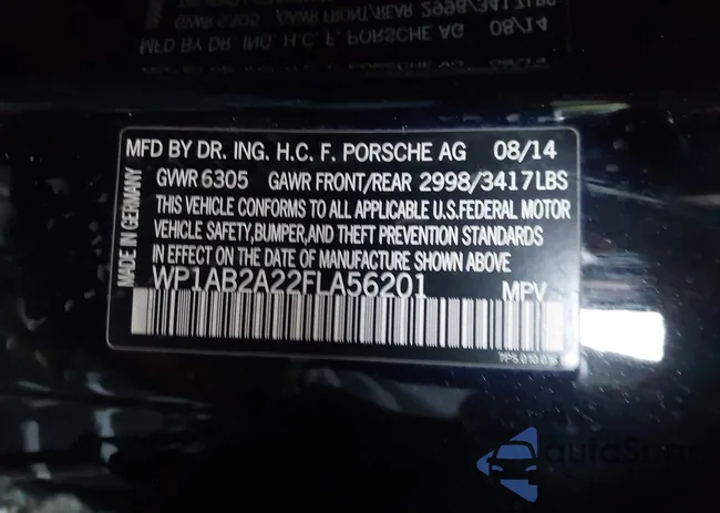 WP1AB2A22FLA56201: 44124672