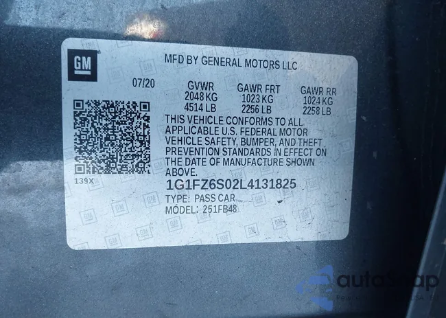 1G1FZ6S02L4131825: 44124700