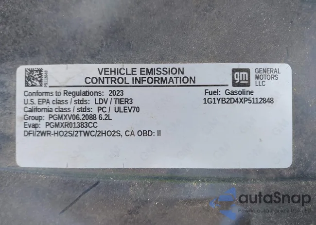 1G1YB2D4XP5112848: 44124713