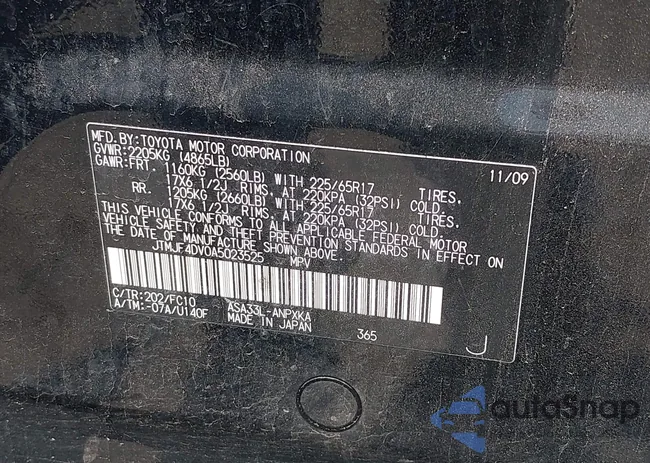 JTMJF4DV0A5023525: 44124736