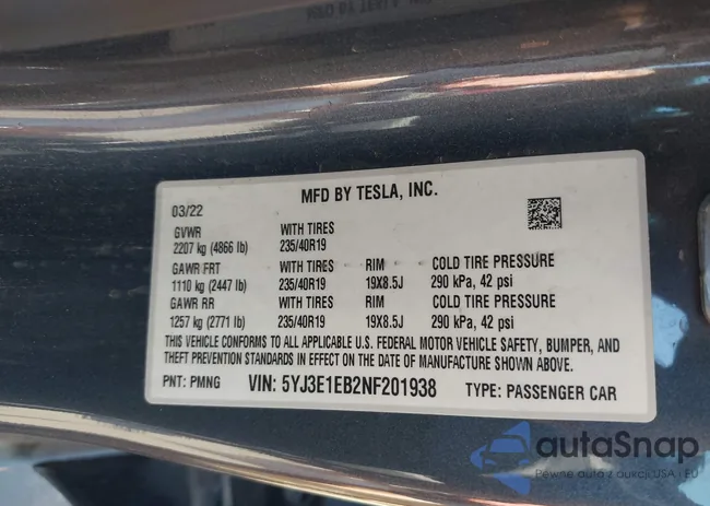 5YJ3E1EB2NF201938: 44124774