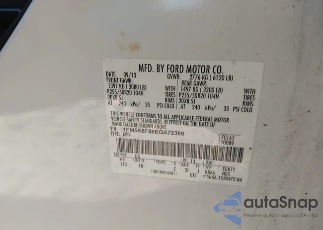 1FM5K8F88EGA72389: 44124863