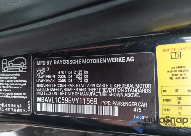 WBAVL1C59EVY11569: 44124940