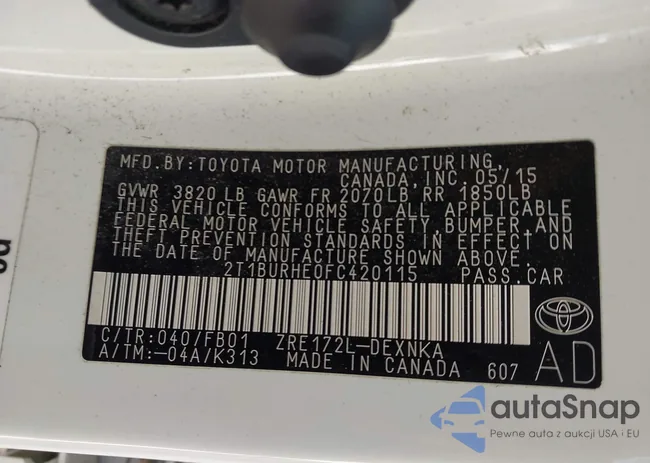 2T1BURHE0FC420115: 44124952