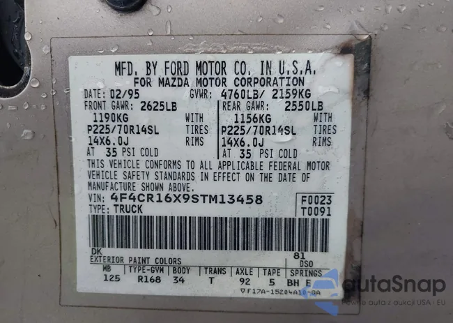 4F4CR16X9STM13458: 44124123