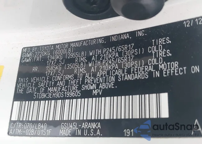 5TDBK3EH9DS199605: 44124376