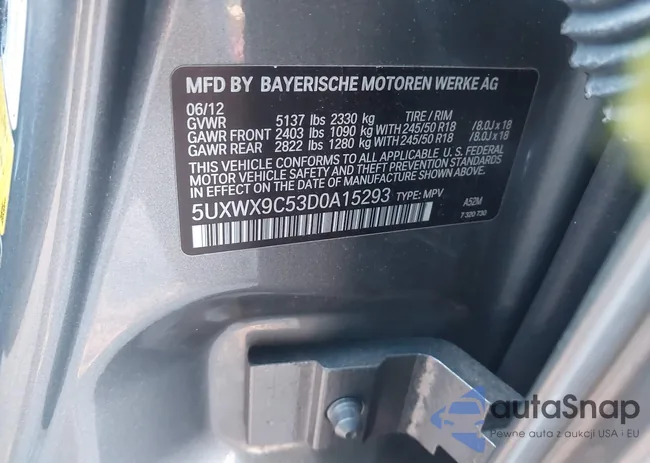 5UXWX9C53D0A15293: 44124403