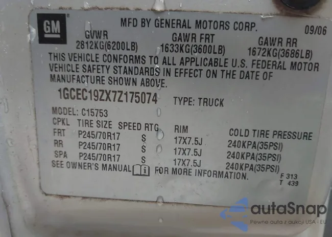 1GCEC19ZX7Z175074: 44124418