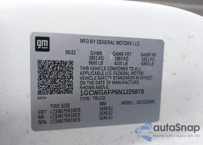 1GCWGAFP6N1225878: 44124442