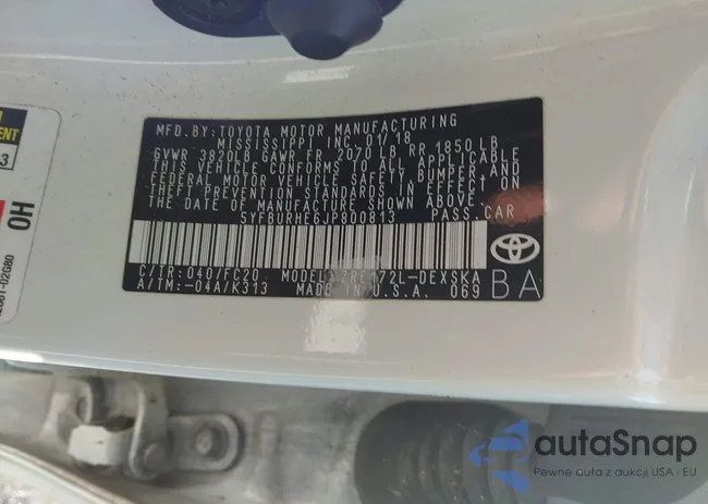 5YFBURHE6JP800813: 44125498