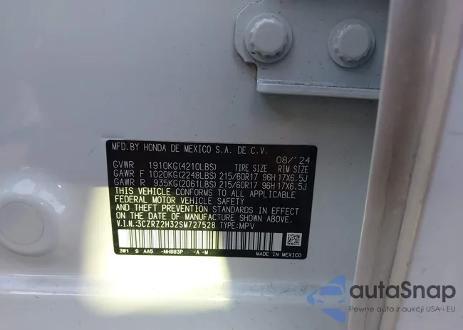 3CZRZ2H32SM727528: 44125738