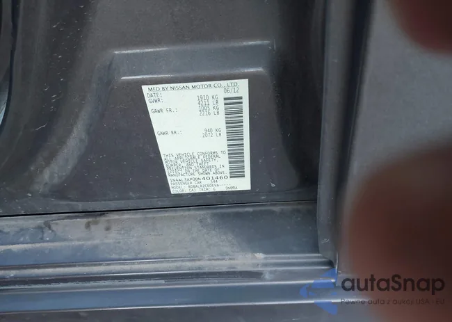 1N4AL3AP0DN401460: 44125841