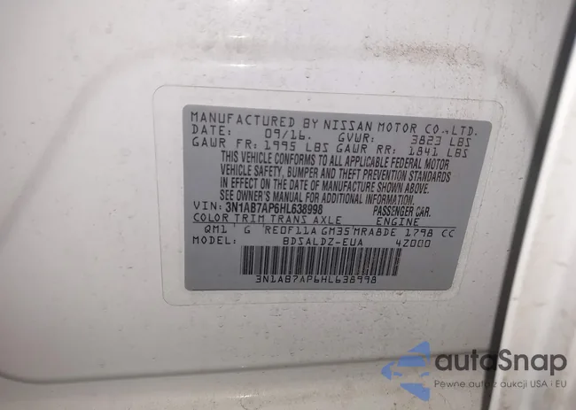 3N1AB7AP6HL638998: 44125118