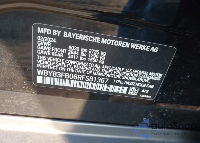 WBY83FB06RFS81367: 44125251