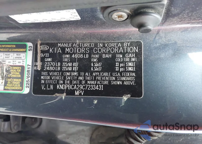 KNDPBCA29C7233431: 44125303