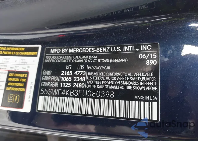 55SWF4KB3FU080398: 44125348