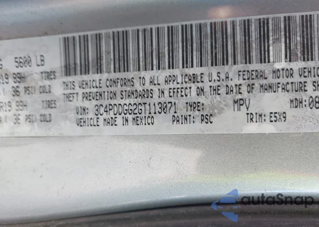 3C4PDDGG2GT113071: 44125373