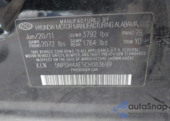 5NPDH4AE5CH083699: 44126516