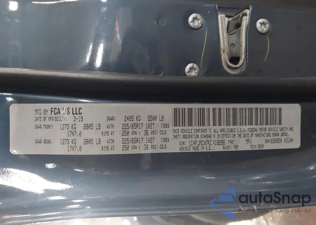 1C4PJMCX7KD418286: 44126730