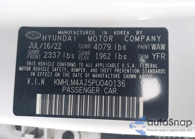 KMHLM4AJ5PU040136: 44126792