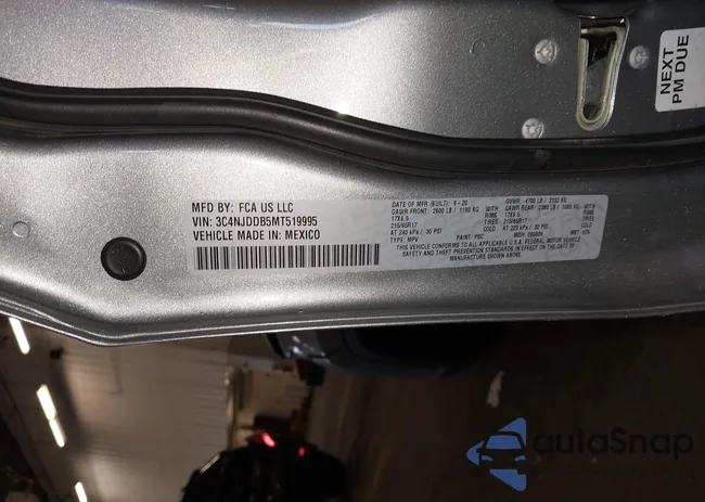 3C4NJDDB5MT519995: 44126957