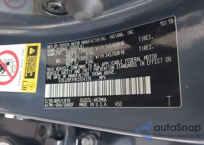 5TDJZRFH1KS934339: 44126972