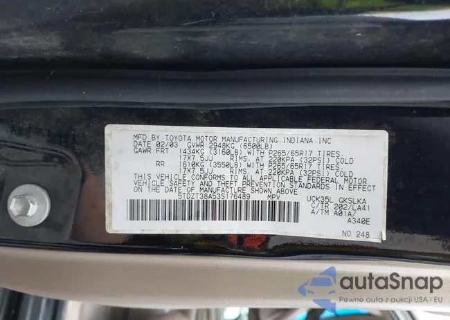 5TDZT38A53S176489: 44127041