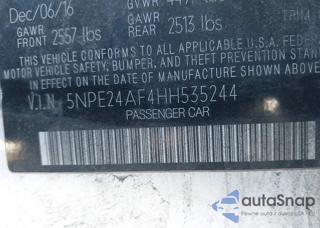 5NPE24AF4HH535244: 44126183