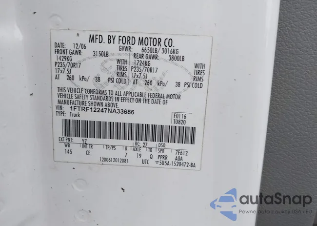 1FTRF12247NA33686: 44126244