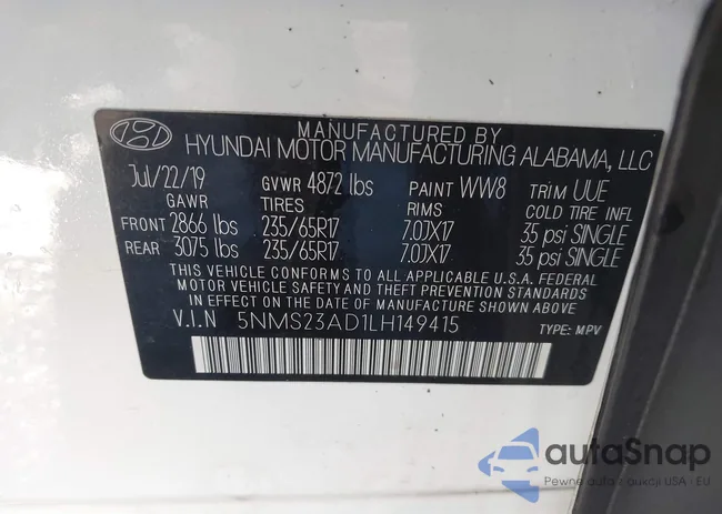 5NMS23AD1LH149415: 44126467