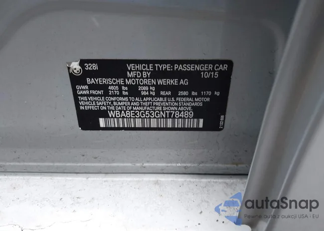 WBA8E3G53GNT78489: 44127694