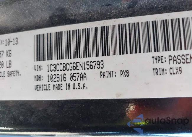 1C3CCBCG6EN156793: 44127737