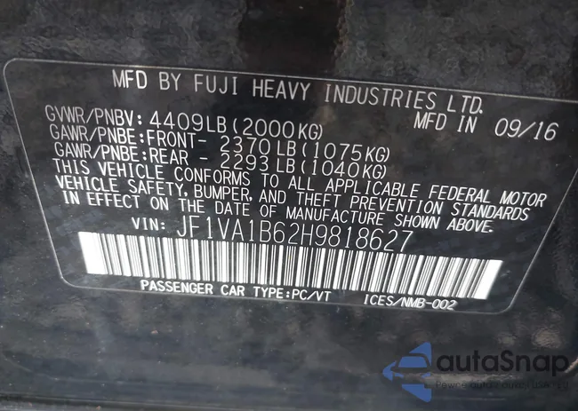 JF1VA1B62H9818627: 44127778