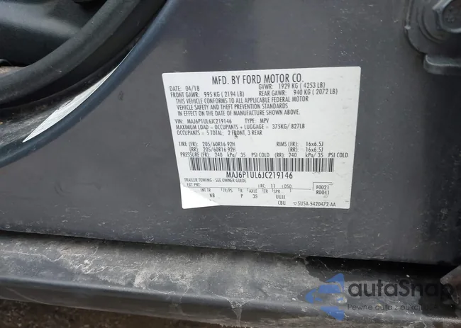 MAJ6P1UL6JC219146: 44127878