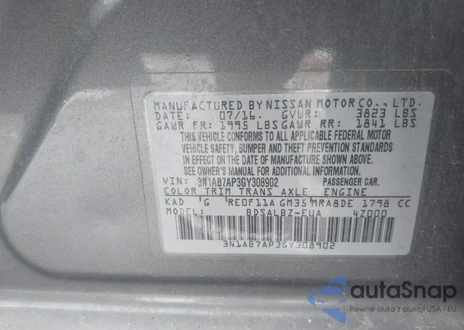 3N1AB7AP3GY308902: 44127962