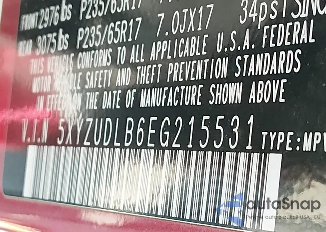 5XYZUDLB6EG215531: 44127996