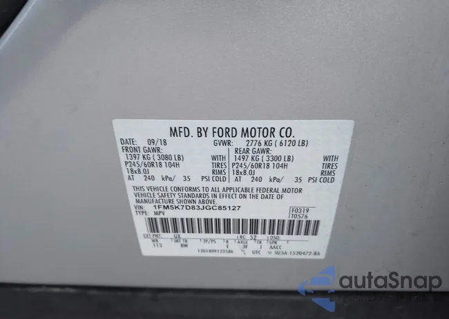 1FM5K7D83JGC85127: 44128065