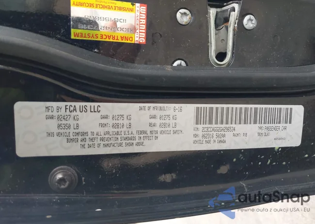 2C3CCAGG2GH296534: 44127312