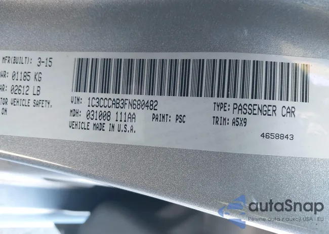 1C3CCCAB3FN680482: 44127313