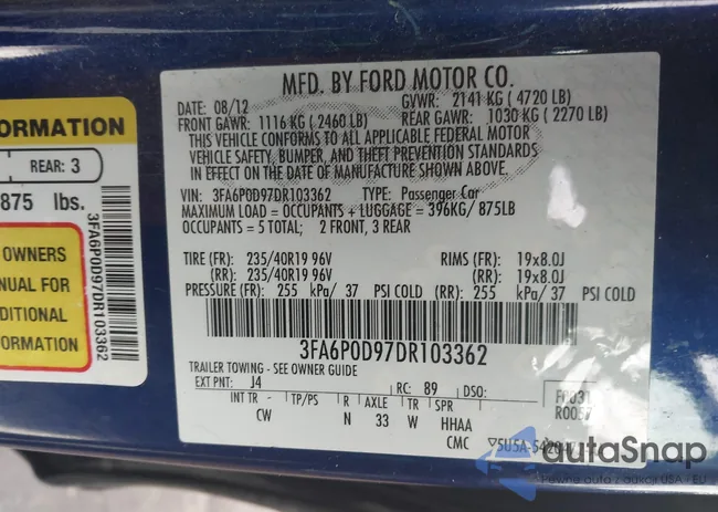 3FA6P0D97DR103362: 44127478