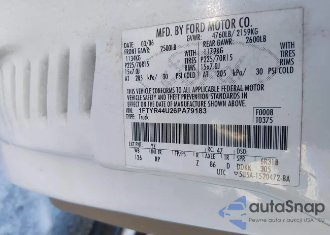 1FTYR44U26PA79183: 44128703