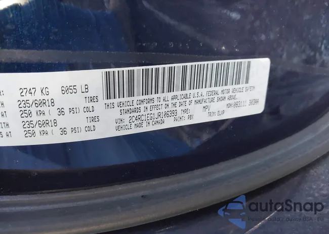 2C4RC1EG1JR106393: 44128732