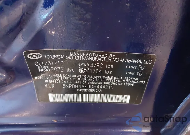 5NPDH4AE9DH444210: 44128749