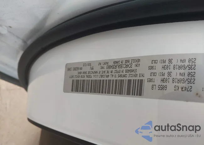 2C4RC1BG0JR354803: 44128782