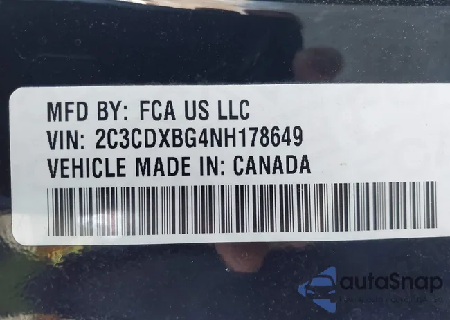 2C3CDXBG4NH178649: 44128812