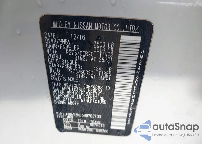 JN8AY2NE5H9703733: 44128996