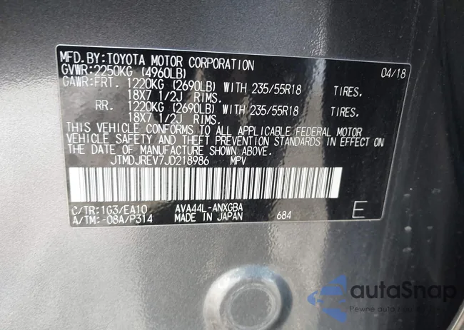 JTMDJREV7JD218986: 44129035